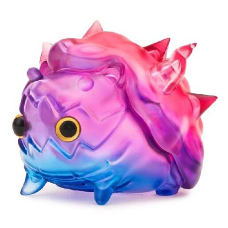 Season Hedgehog Tiibo Clear Purple Blue by ODOM Studio (One Day One Monster)