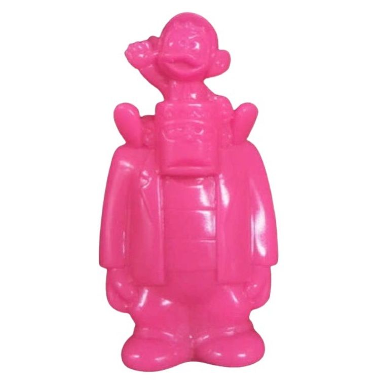 Secret base DOARAT monster kun puppet ( fluorescent pink molding ) by Doarat