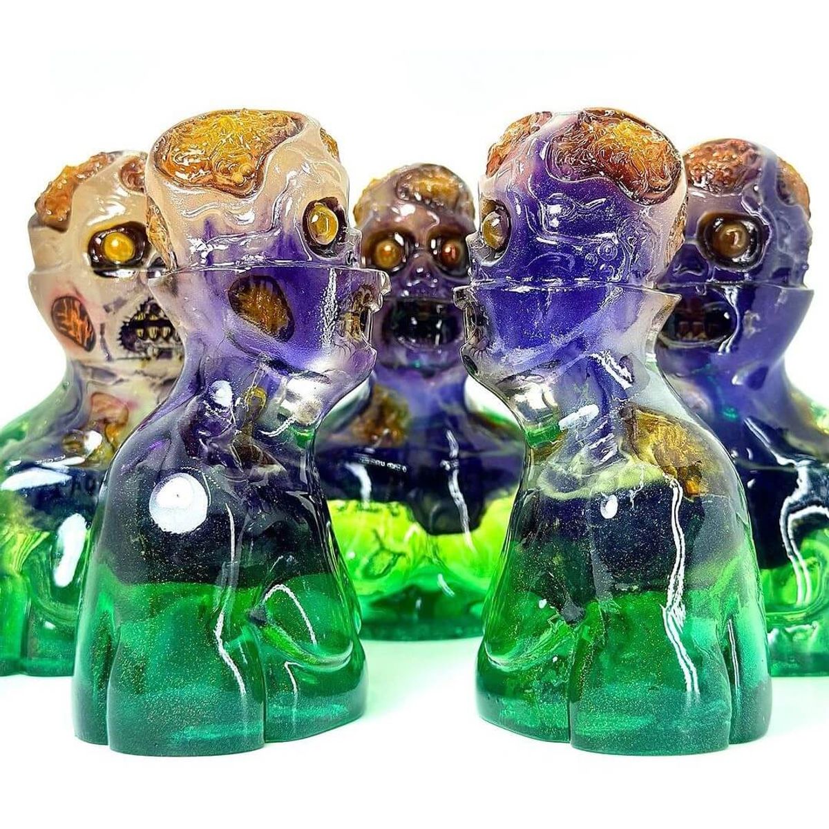 Seize the Day Green & Purple
