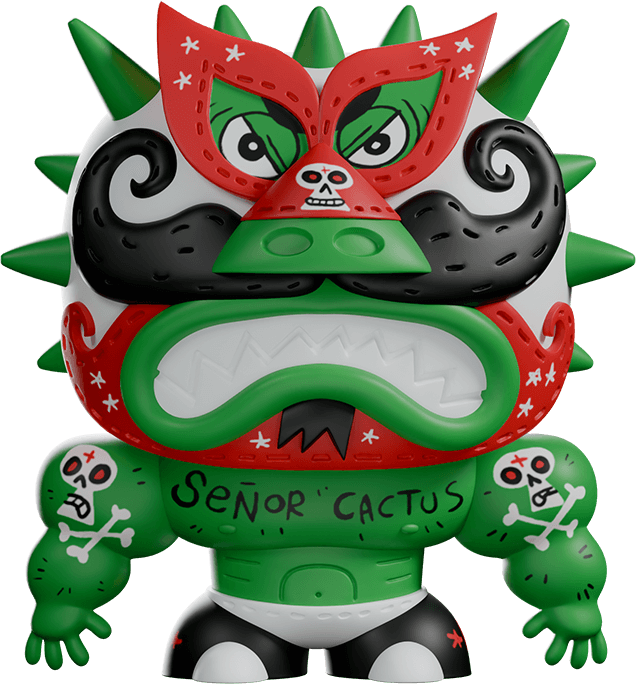 Seor Cactus created by Jorge R. Gutierrez