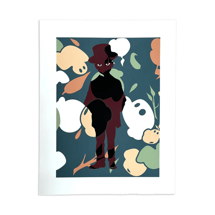 Serling Curious Print by Sky Welkin