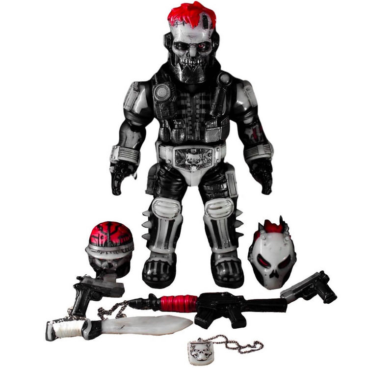 Sgt. Bone GID (with Sgt. Bone,  Undead Franky and Black Ops Head) by DaStar