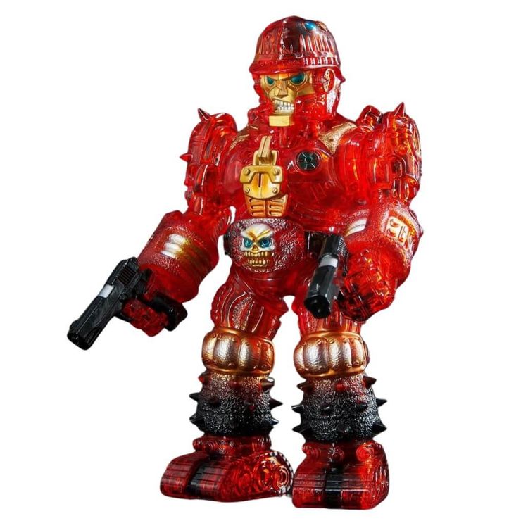 Sgt. Combat - Clear Crimson Version by Mechnoiz Toys