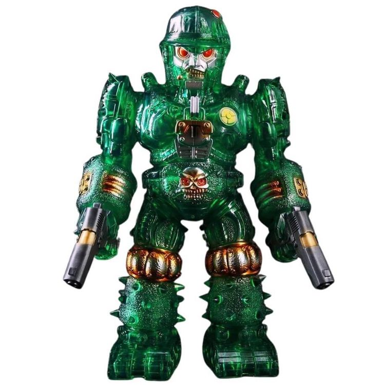 Sgt. Combat - Clear Green Version by Mechnoiz Toys