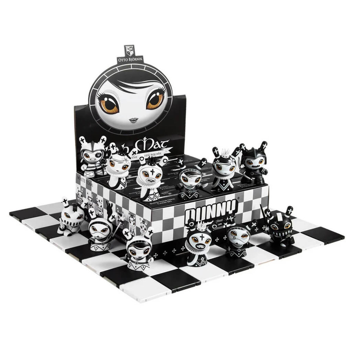 Shah Mat Case of 16 Figures (8 Double Packs)