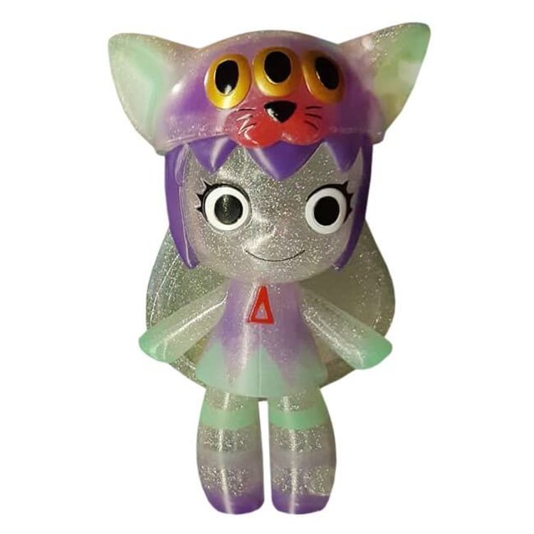 Shamelot Calm Cat Purple Green Glitter by Redshark (Tetsuya Kondo)
