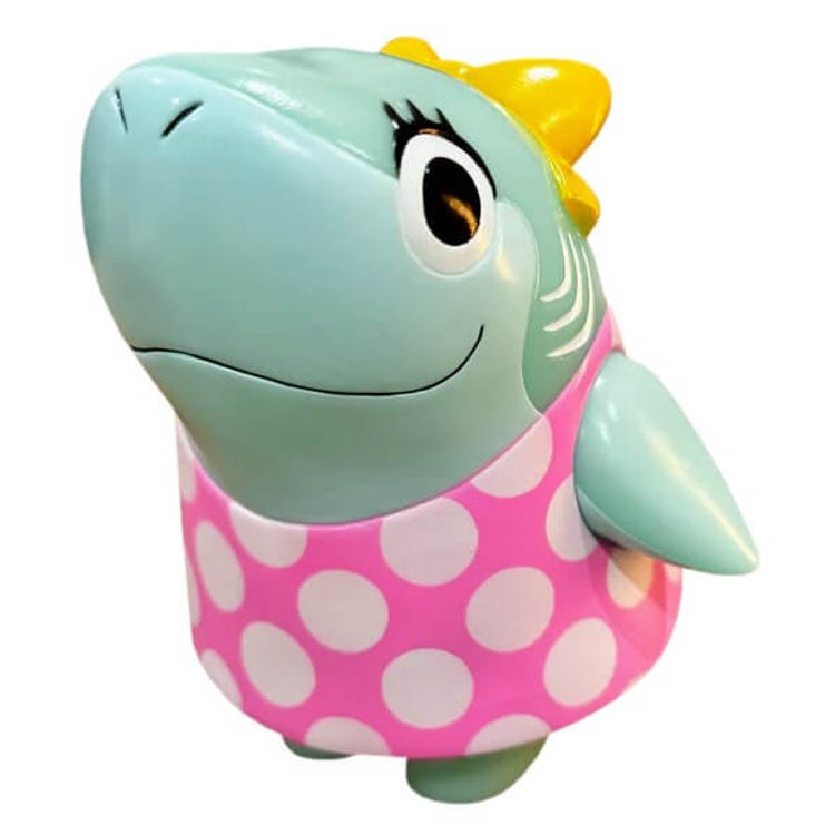 Shark Girl Pink Polka Dot Dress by Redshark (Tetsuya Kondo)
