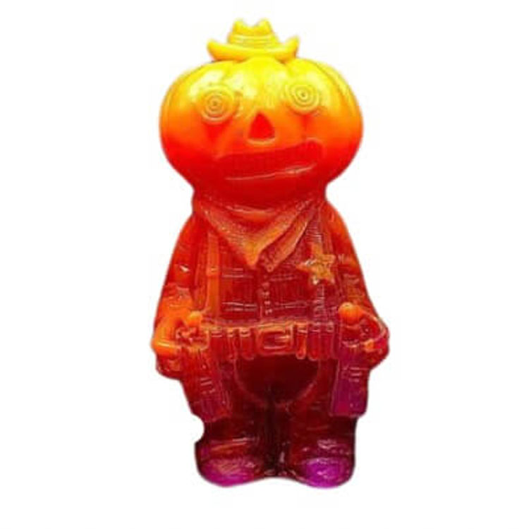 Sheriff Of PumpkinVille (GID Orange Semi Transparent Purple) by HH Toys (Hibbets & Heimer)