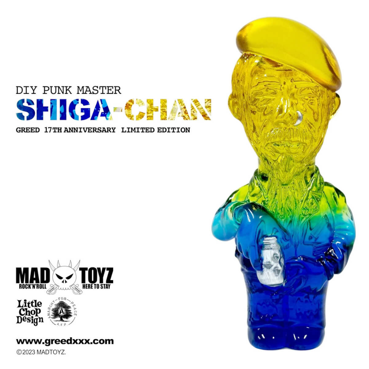 Shiga-Chan 10th Color Clear Yellow Blue