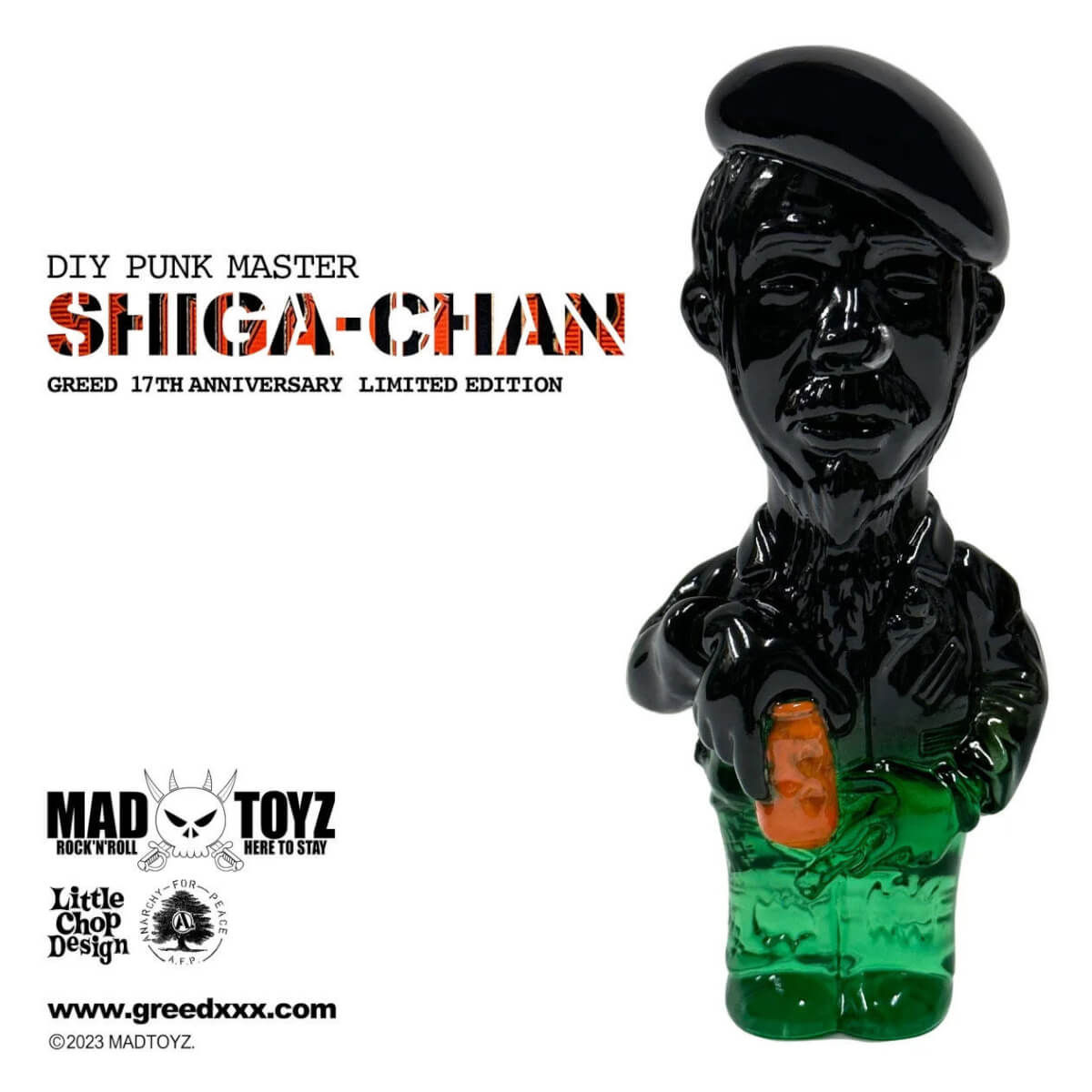 Shiga-Chan 11th Color Clear Black Green