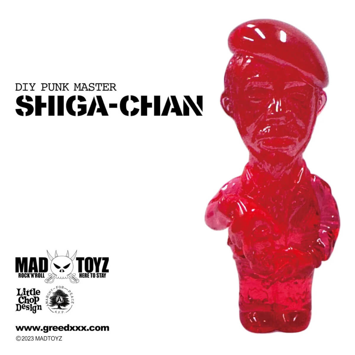 Shiga-Chan 8th Color Clear Red