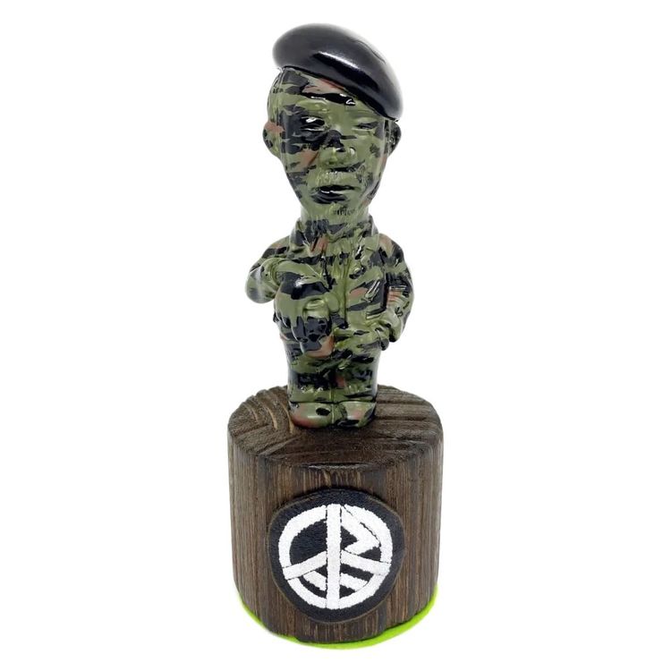 Shiga-Chan Tiger Camo Guerilla by Knuckle (Little Chop Design)