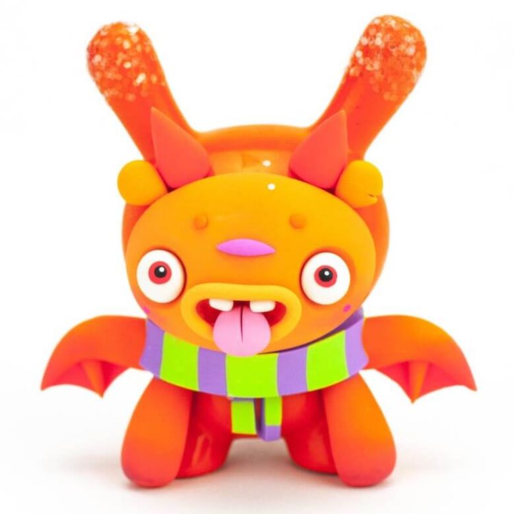 Shiver the Lazy (Orange) by Little Lazies (Leah Williams)