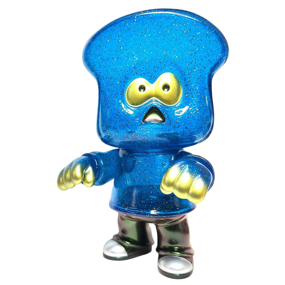 ShocKING Blue with Gold Lame