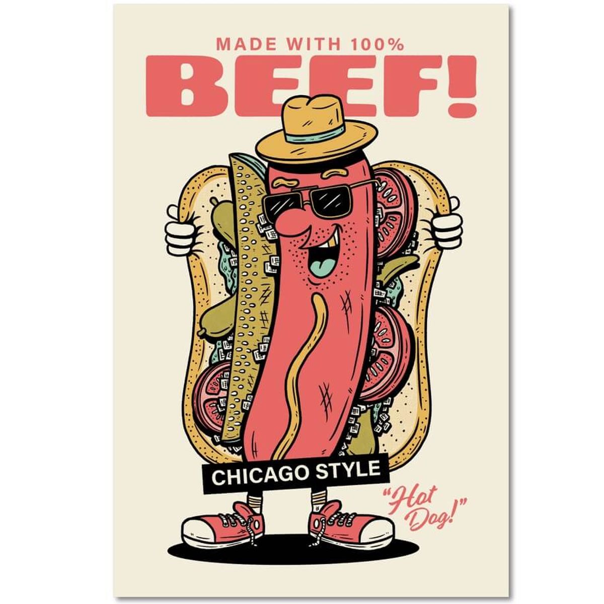 Show Me Chicago Style (Hot Dog)