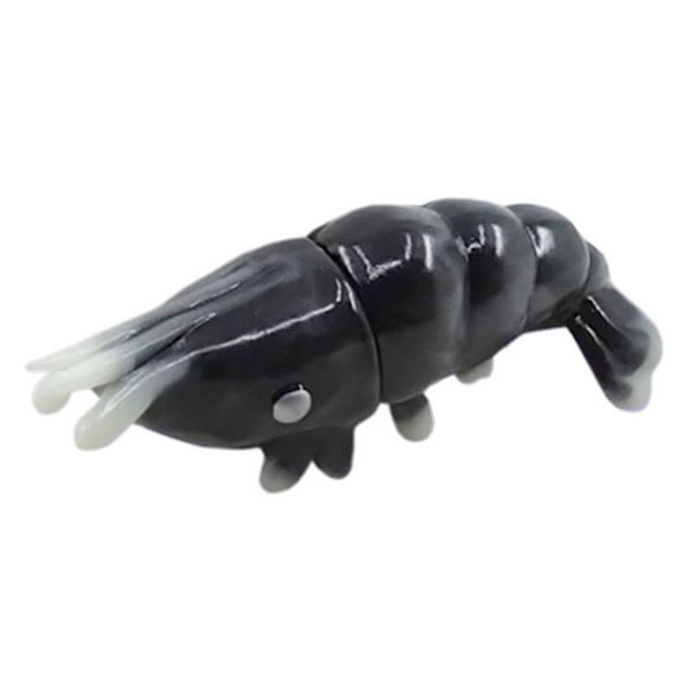 Shrimp at Work Black Marble GID by Science Patrol
