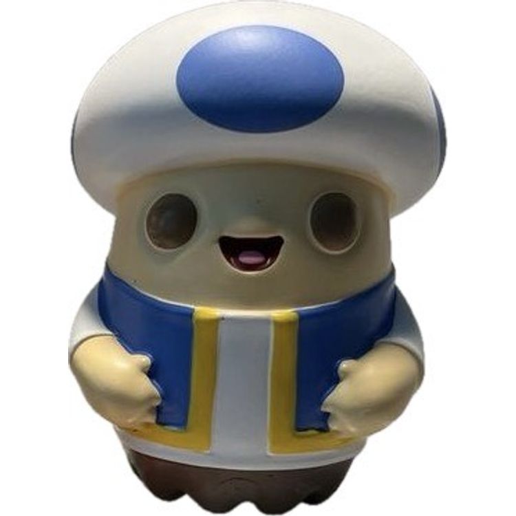 Shroom Dude Blue Tiny Ghost Soul Mates Mini (Chase) by Bimtoy (Reis O'Brien)