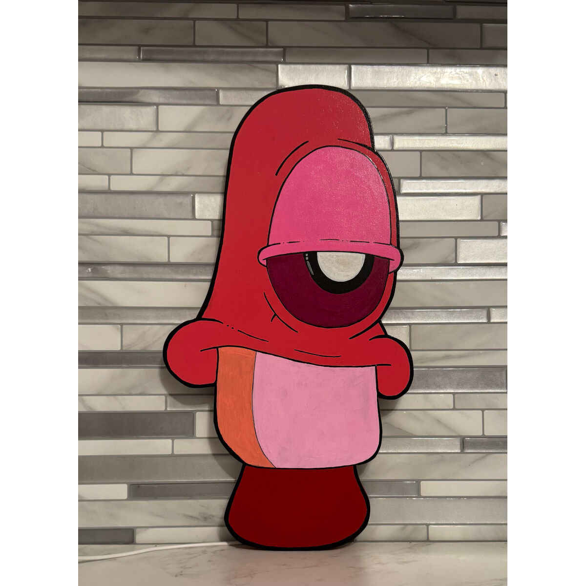 Shroomie Love (pink led)