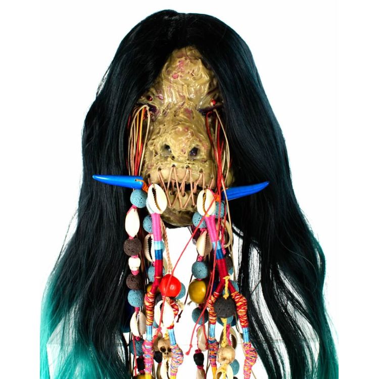 Shrunken Head (Unpainted 2) by Carlos Enriquez Gonzalez
