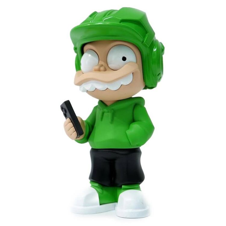 Si Juki Everyday Green Helmet by Faza Meonk