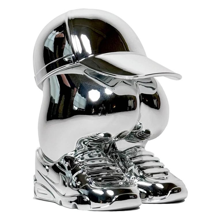 Silver Chrome N*ke Ass by Musketon
