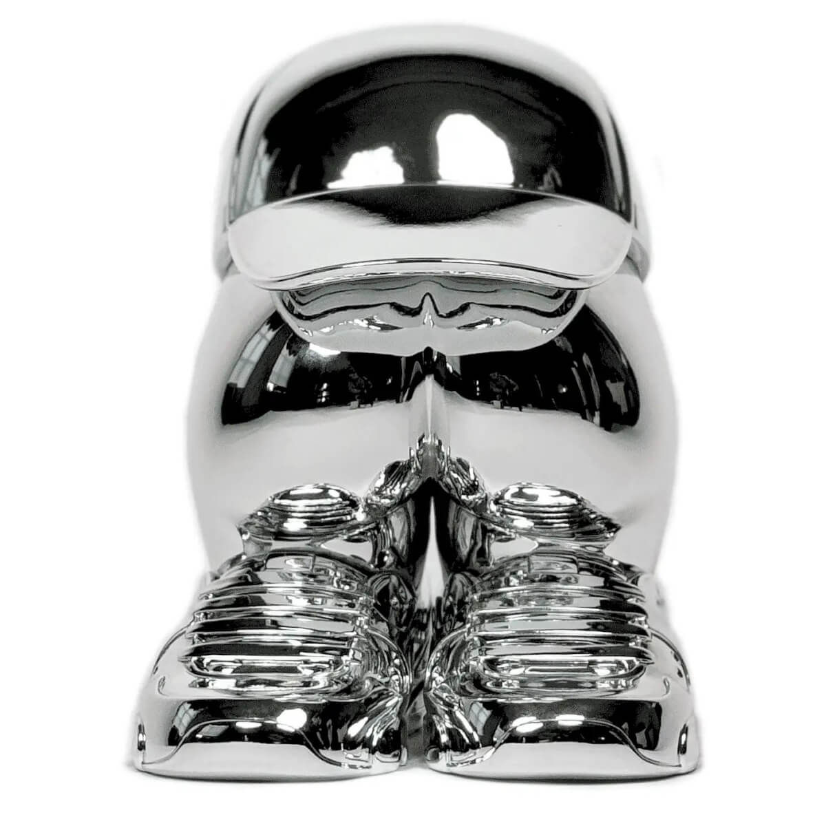 Silver Chrome N*ke Ass