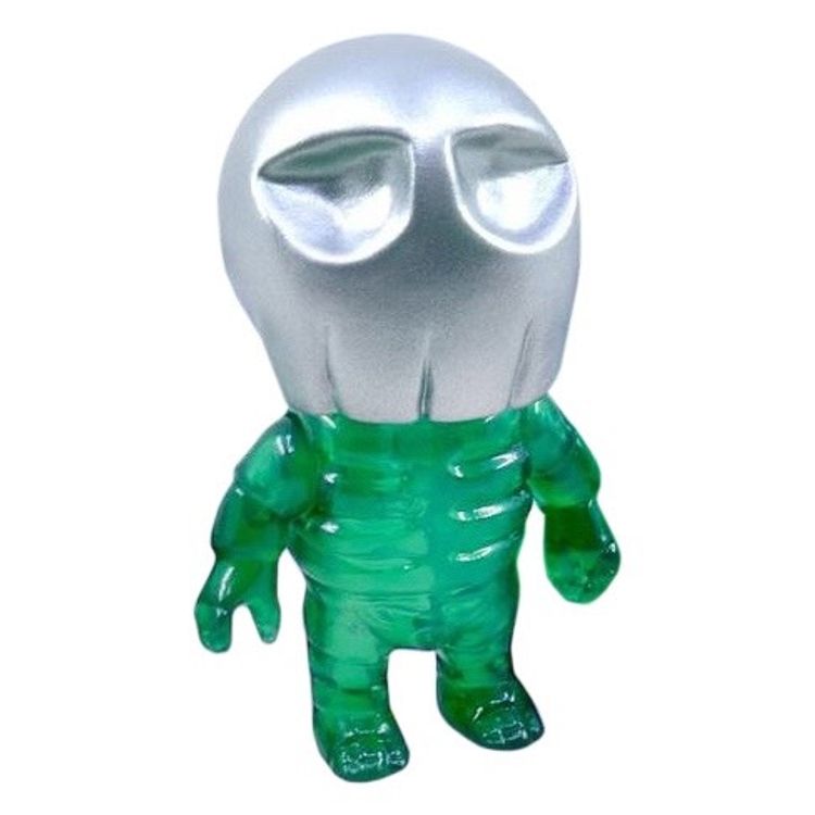 Silver Clear Green Grave Walker by Science Patrol