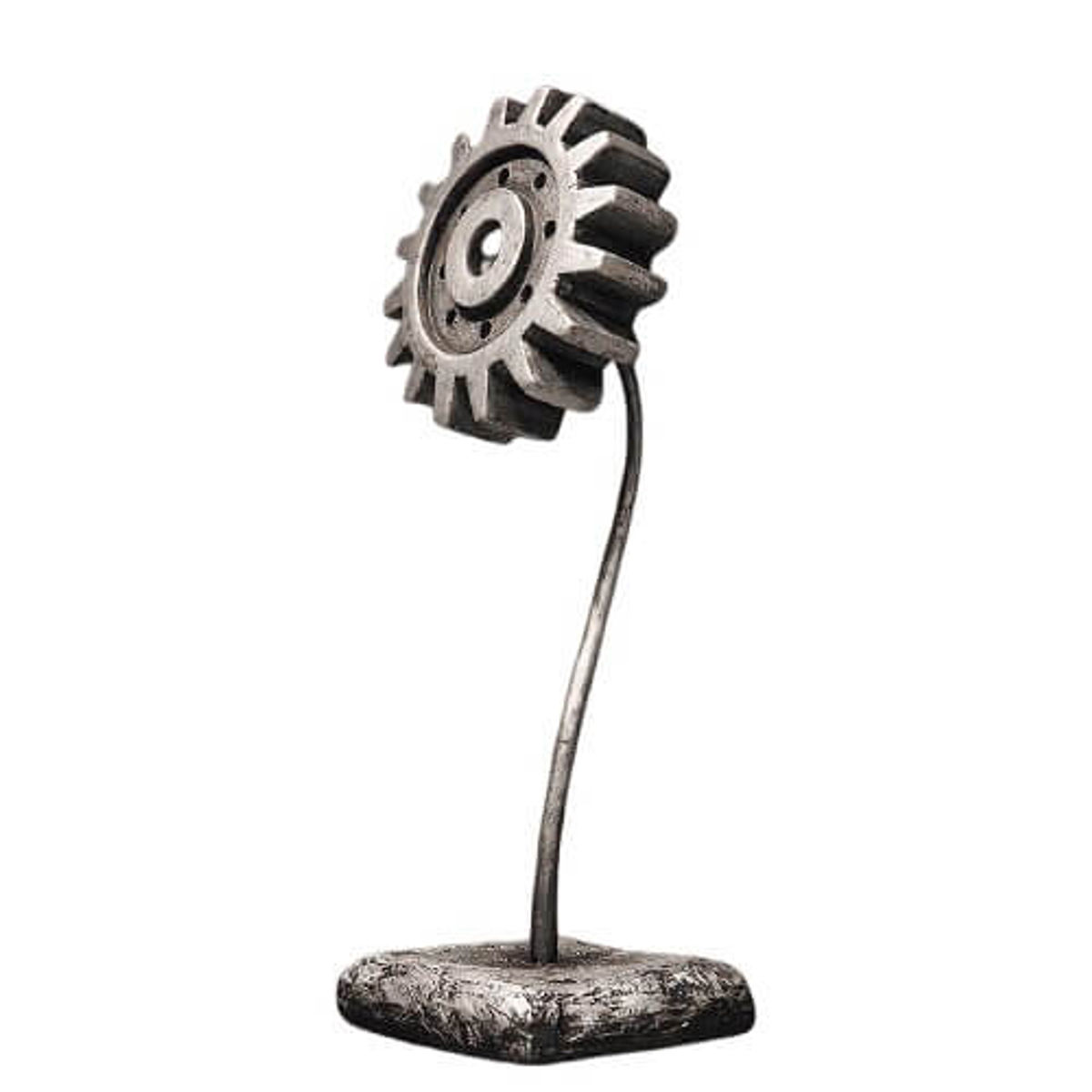 Gear Flower  - Silver