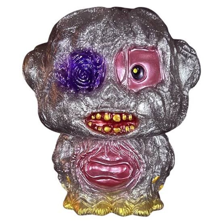 Silver Glitter Zom the Portal Monkey (DCon) by Skinner