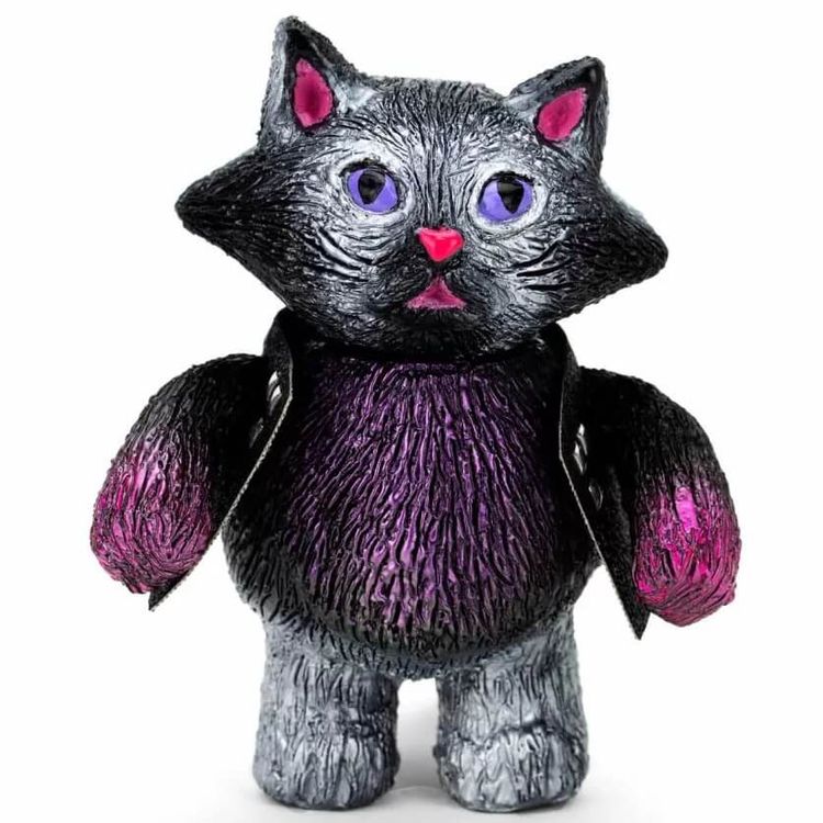 Silver Heavy Metal Chubby Tough by Grumble Toy (Ainsley Sturko)