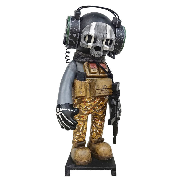 Simon Curious Invader on Duty by Toymii