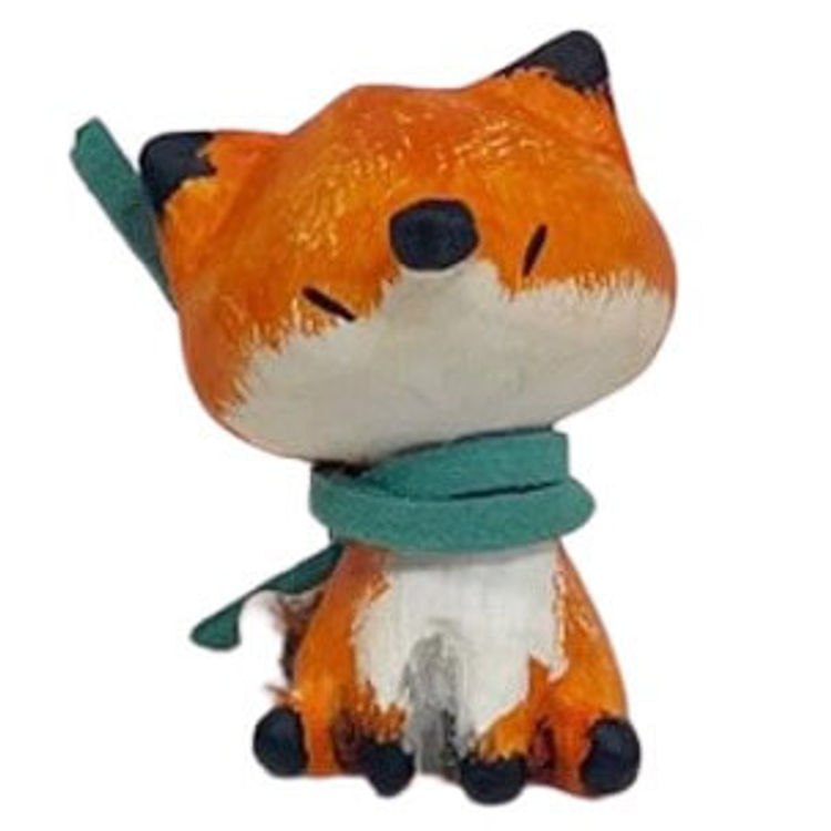 Sitting Baby Foxin by AddNut Studio (Lee Dae-yul)