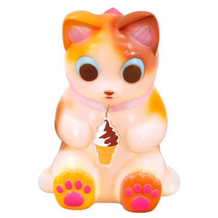 Sitting Negora Soft Ice Cream by Konatsu Koizumi