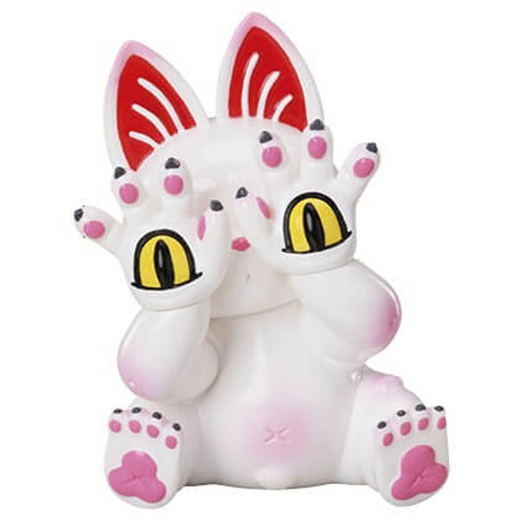Sitting White Onigiri - (Gashapon) by Grape Brain