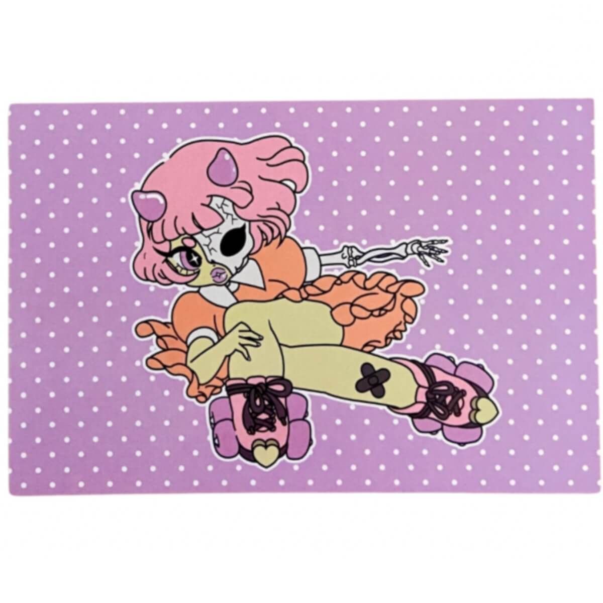 Skelebabe Mini Print (Pastel)