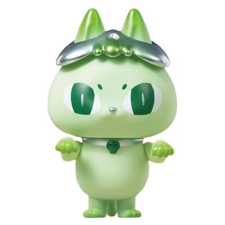 Skeleton Kitten Green by Akutoy