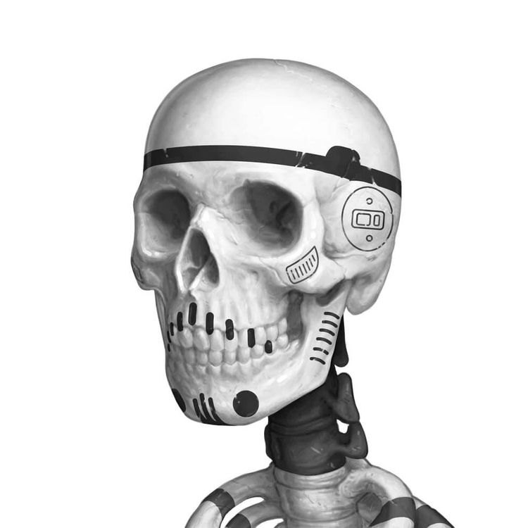 Skellie (Trooper) by Mike Mitchell