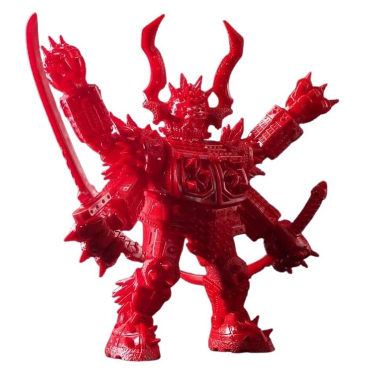 Skull King - Red Unpainted Version by Mechnoiz Toys