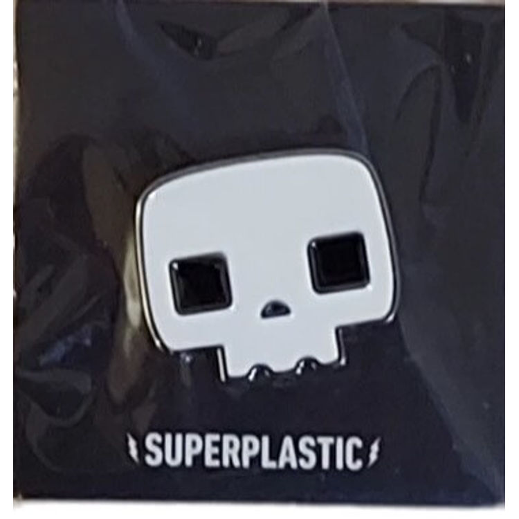 Skull Mask Pin by Superplastic