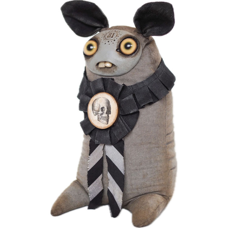 Skull Society Acolyte Dust Bunny by Amanda Louise Spayd