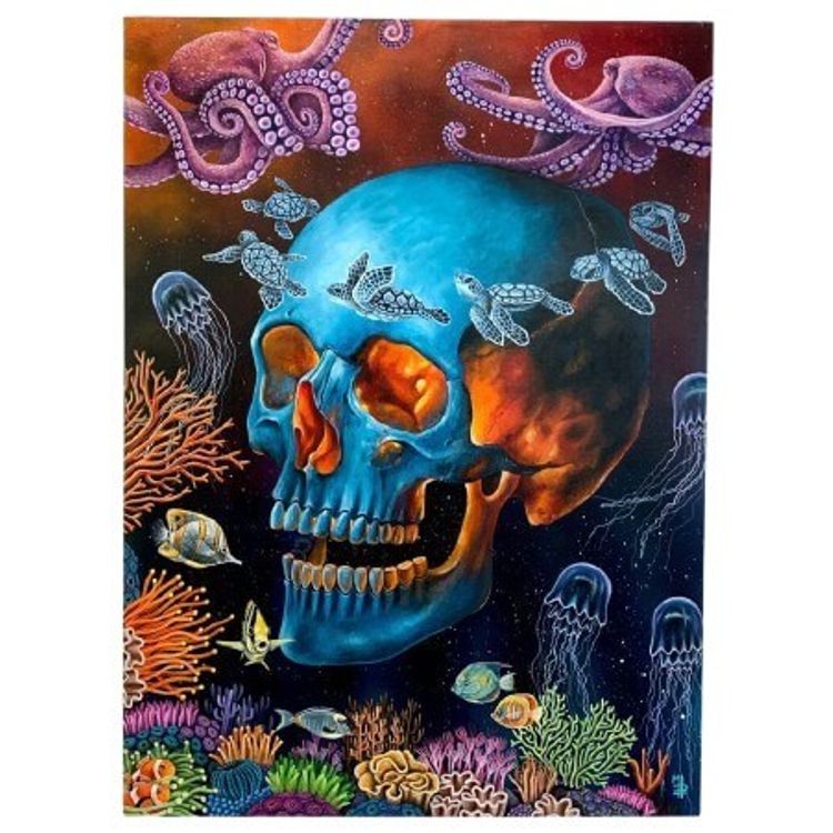 Skull in the Deep by MP Gautheron