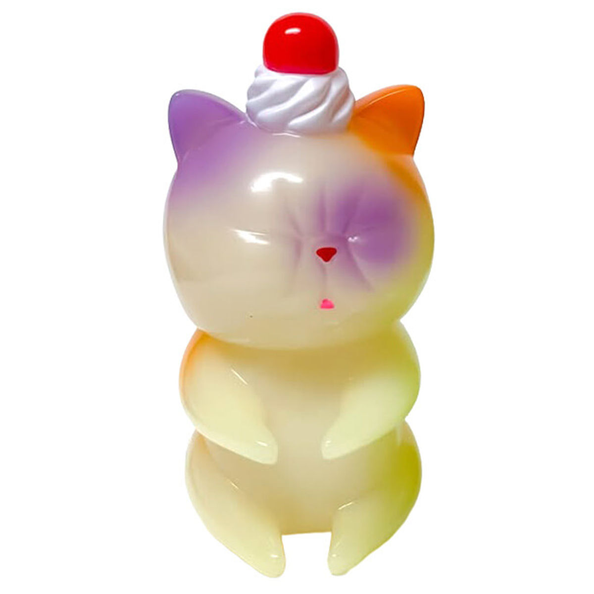 Sleeping Refreshment Cat Milky Purple Orange