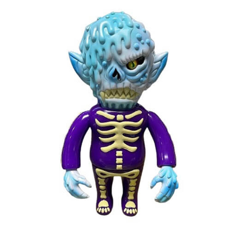 Slime-kun - blue and silver hand embellished version by Draculazer (Michael Skattum)