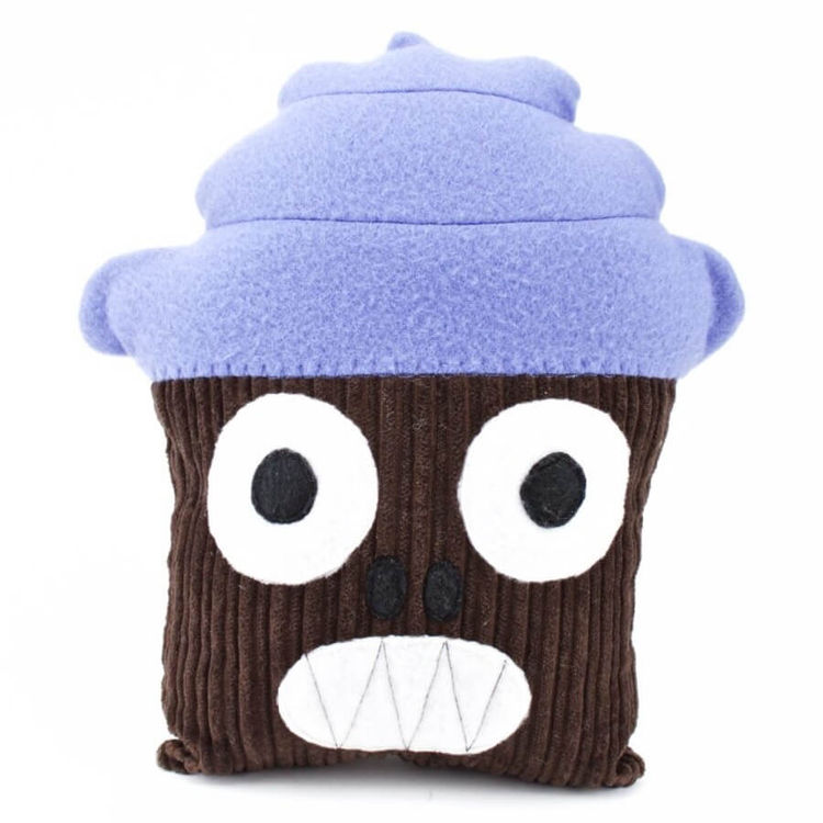 Small Cupcake Kaiju Plushie (Blue) by Rampage Toys (Jon Malmstedt)