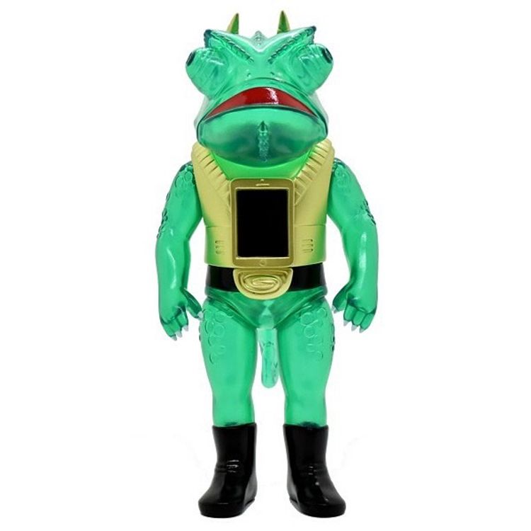 Smartphone Chameleon Clear Green by Goccodo (Shigeta Tanaka)