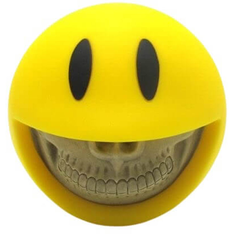 Smiley Grin Piggy Bank by Ron English