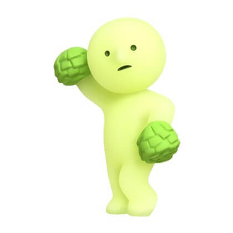 Smiski Dancing by Toru Soeya