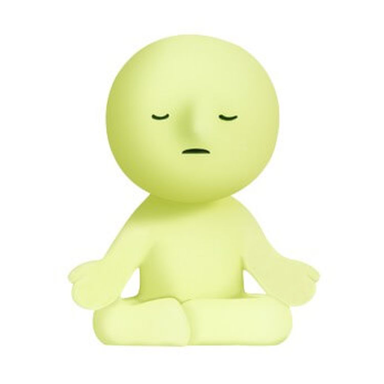 Smiski Lotus Pose by Toru Soeya