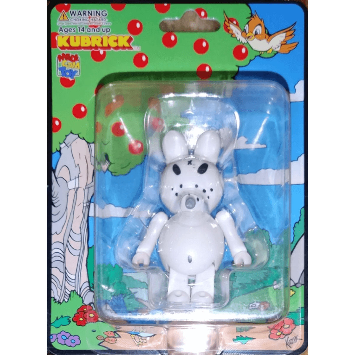 White Smoking Bunny Kubrick