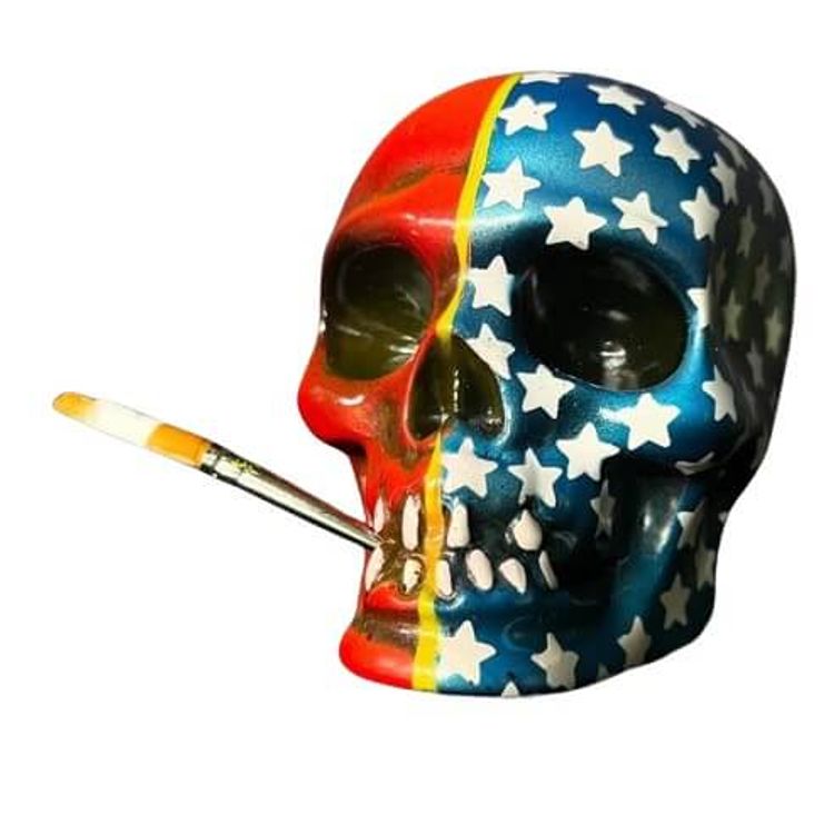 Smoking Skull by Kachina! Kachina!